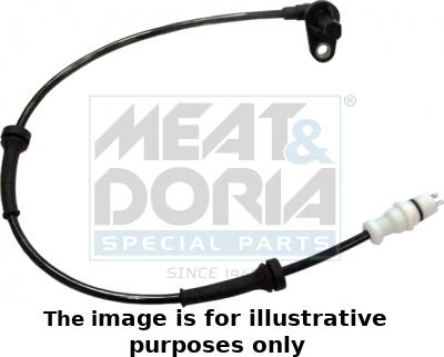 Meat & Doria 90245E - Датчик ABS, частота обертання колеса autocars.com.ua