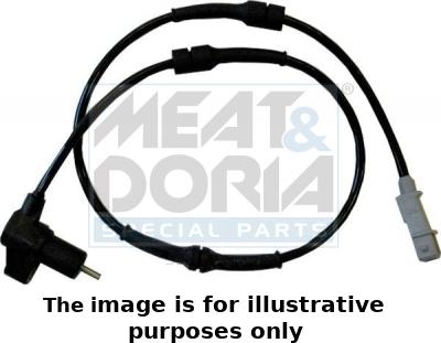 Meat & Doria 90274E - Датчик ABS, частота обертання колеса autocars.com.ua