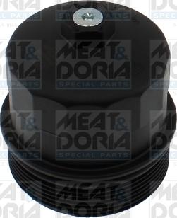 Meat & Doria 91727 - Кришка, корпус масляного фільтра autocars.com.ua