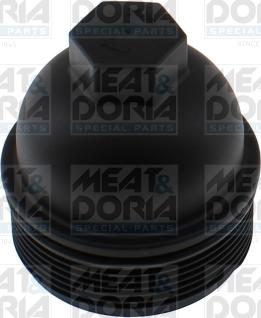 Meat & Doria 91741 - Кришка, корпус масляного фільтра autocars.com.ua