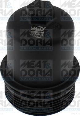 Meat & Doria 91744 - Кришка, корпус масляного фільтра autocars.com.ua