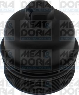 Meat & Doria 91746 - Кришка, корпус масляного фільтра autocars.com.ua