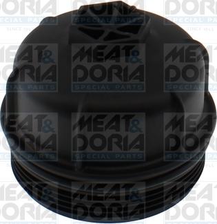 Meat & Doria 91749 - Кришка, корпус масляного фільтра autocars.com.ua