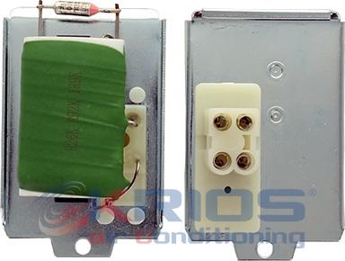 Meat & Doria K109156 - Опір, реле, вентилятор салону autocars.com.ua