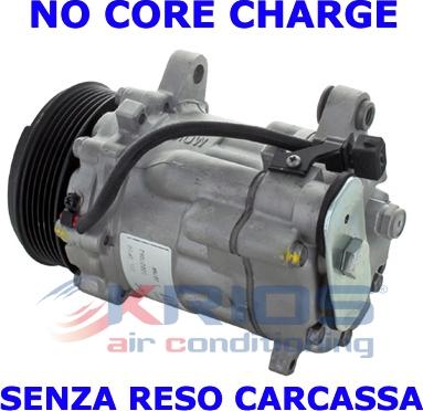 Meat & Doria K11076R - Компресор, кондиціонер autocars.com.ua