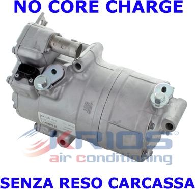 Meat & Doria K11527R - Компресор, кондиціонер autocars.com.ua