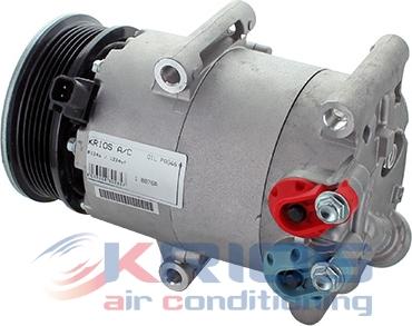 Meat & Doria K18076A - Компрессор кондиционера avtokuzovplus.com.ua