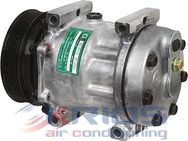 Meat & Doria KSB138S - Компресор, кондиціонер autocars.com.ua