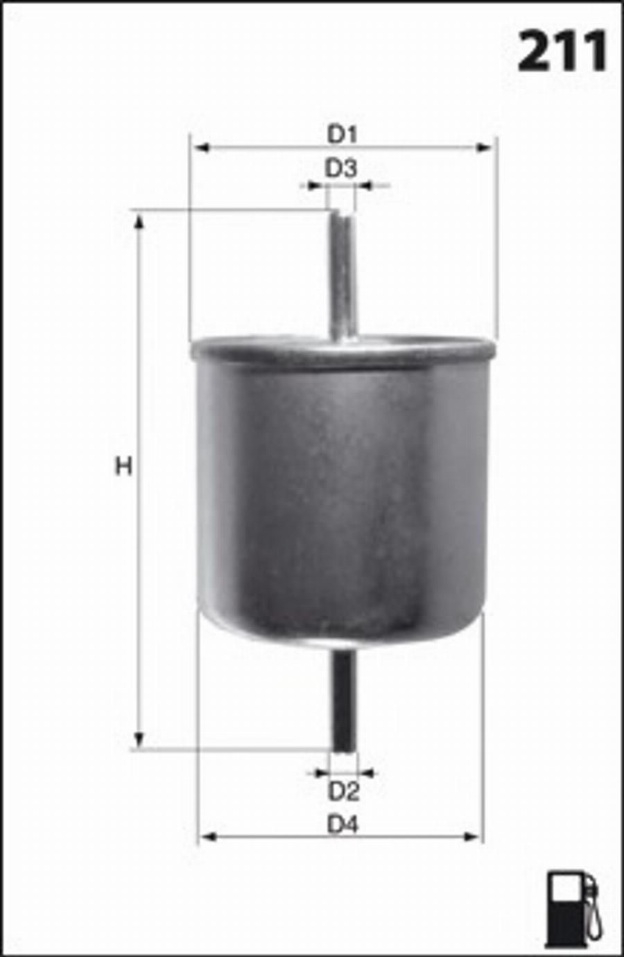 Mecafilter E10 - Топливный фильтр autodnr.net