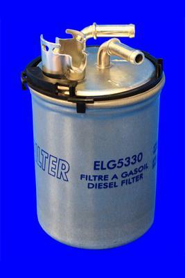 Mecafilter ELG5330 - ELG5330 Фільтр палива  аналогWF8380-KL497 autocars.com.ua