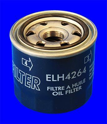 Mecafilter ELH4264 - ELH4264 Фільтр оливи  аналогWL7171-OC205 autocars.com.ua