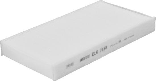 Mecafilter ELR7438 - Фільтр, повітря у внутрішній простір autocars.com.ua