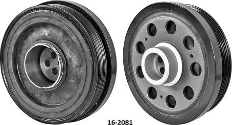 MEHA AUTOMOTIVE MHK60007 - Шкив коленчатого вала autodnr.net