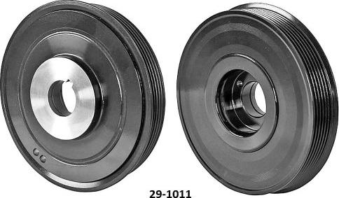 MEHA AUTOMOTIVE MHK60011 - Шкив коленчатого вала autodnr.net