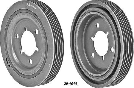 MEHA AUTOMOTIVE MHK60014 - Шкив коленчатого вала autodnr.net