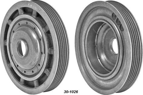 MEHA AUTOMOTIVE MHK60020 - Шкив коленчатого вала autodnr.net