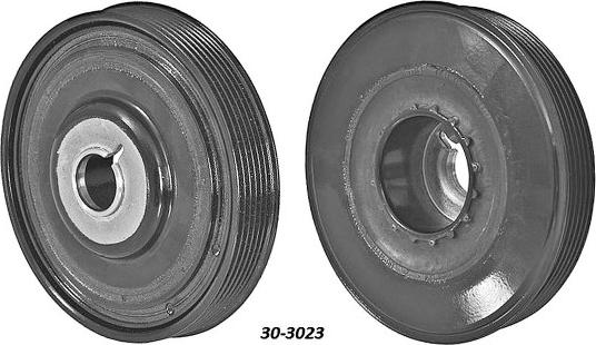 MEHA AUTOMOTIVE MHK60022 - Шкив коленчатого вала autodnr.net