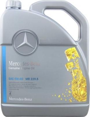 Mercedes-Benz MB 229.5 - Моторне масло autocars.com.ua