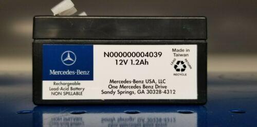 Mercedes-Benz N 000000 004039 - акумуляторна батарея 1.2Ah-12V autocars.com.ua