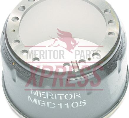 Meritor MBD1061 - Тормозной барабан autodnr.net