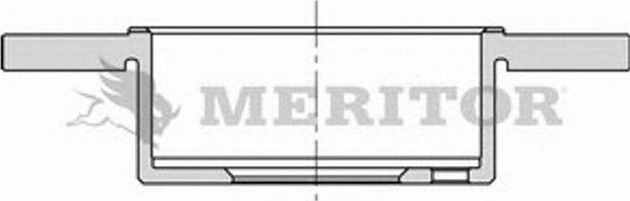 Meritor MBR6007 - Тормозной диск autodnr.net