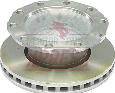 Meritor MBR9008 - Тормозной диск avtokuzovplus.com.ua