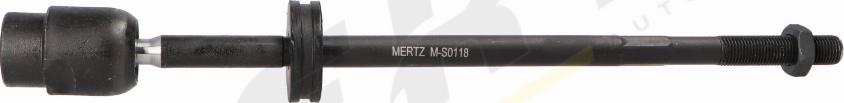 MERTZ M-S0118 - Осьовий шарнір, рульова тяга autocars.com.ua