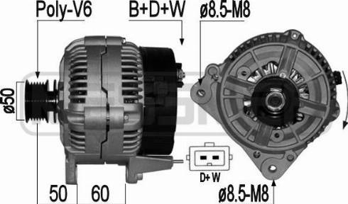 Messmer 209062A - Генератор avtokuzovplus.com.ua