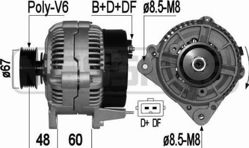 Messmer 209064A - Генератор avtokuzovplus.com.ua