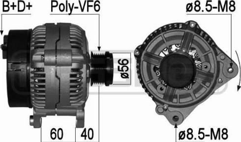 Messmer 209067A - Генератор avtokuzovplus.com.ua