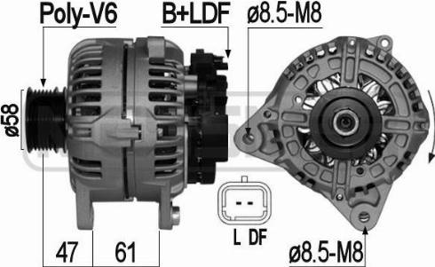 Messmer 209072A - Генератор avtokuzovplus.com.ua