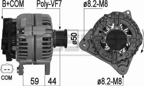 Messmer 209073A - Генератор avtokuzovplus.com.ua