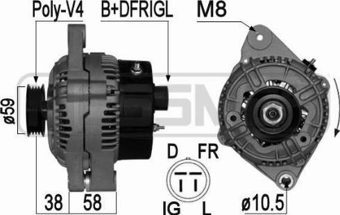 Messmer 209076A - Генератор autocars.com.ua