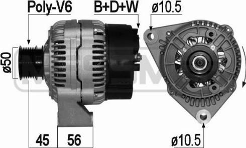 Messmer 209077A - Генератор avtokuzovplus.com.ua