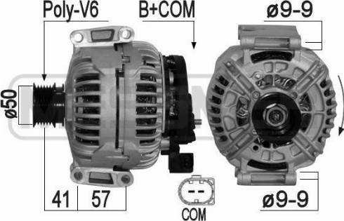 Messmer 209088A - Генератор avtokuzovplus.com.ua