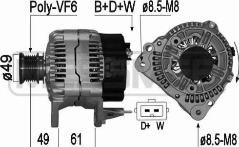 Messmer 209095A - Генератор avtokuzovplus.com.ua