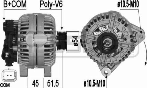 Messmer 209099A - Генератор avtokuzovplus.com.ua