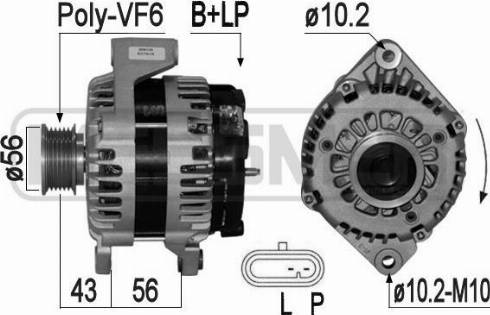 Messmer 209135 - Генератор avtokuzovplus.com.ua