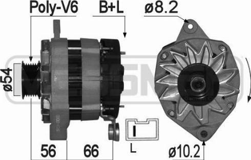 Messmer 209154A - Генератор avtokuzovplus.com.ua