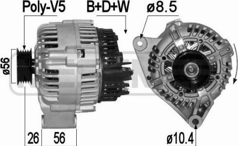 Messmer 209159A - Генератор autocars.com.ua