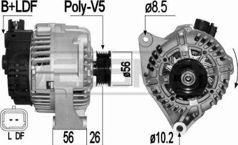 Messmer 209160A - Генератор avtokuzovplus.com.ua