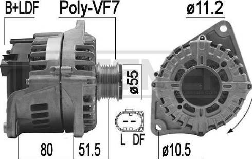 Messmer 209183 - Генератор avtokuzovplus.com.ua