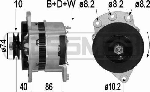 Messmer 209248A - Генератор avtokuzovplus.com.ua