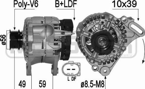 Messmer 209282A - Генератор avtokuzovplus.com.ua