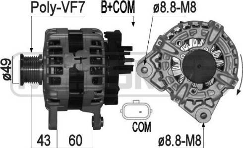 Messmer 209292 - Генератор autocars.com.ua