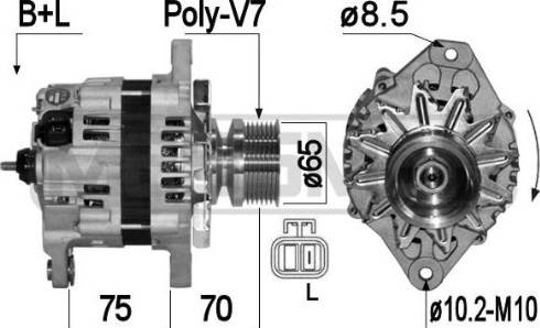 Messmer 209319 - Генератор avtokuzovplus.com.ua