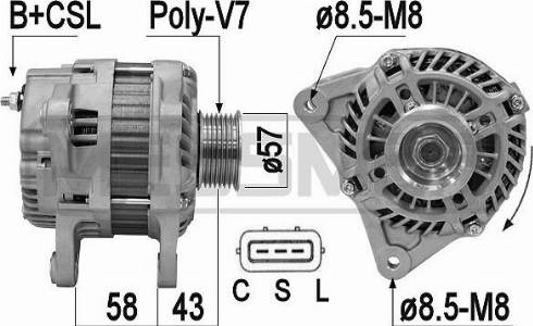 Messmer 209347A - Генератор autocars.com.ua