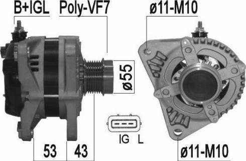 Messmer 209369A - Генератор avtokuzovplus.com.ua