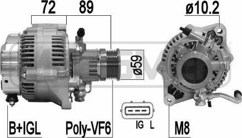 Messmer 209373A - Генератор avtokuzovplus.com.ua