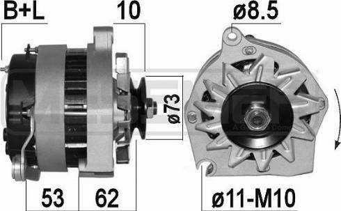 Messmer 209389A - Генератор avtokuzovplus.com.ua